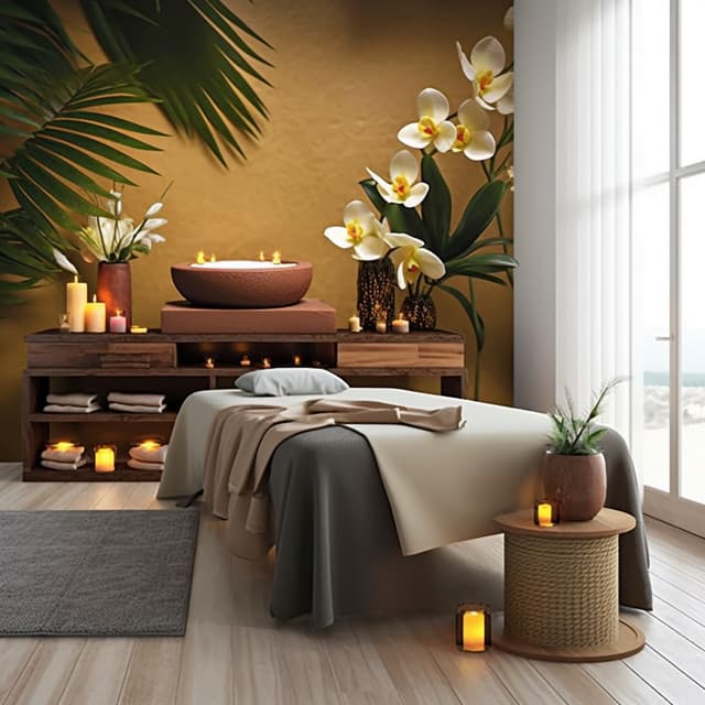 Serene Fireside Massage: Fireside Hymn - Energy Orbiting