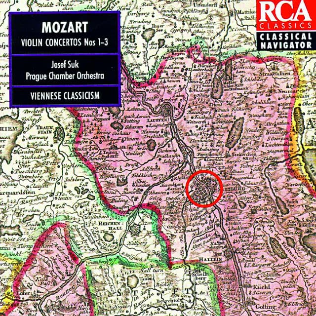 Mozart: Violin Concertos Vol. 1 - Classical Navigator - Josef Suk