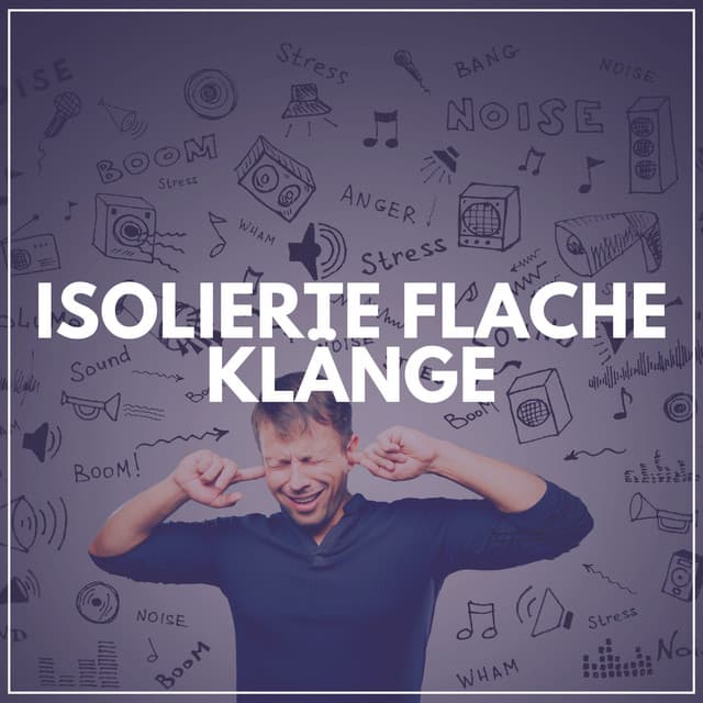 Isolierte flache Klänge - Weißes Rauschen