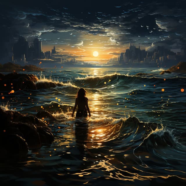 Tejedor De Sueños De La Lluvia: Serenidad Nocturna - Noche Nublada