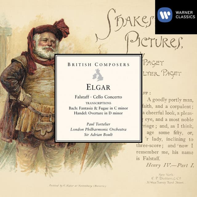 Elgar: Falstaff, Cello Concerto & Transcriptions - Edward Elgar