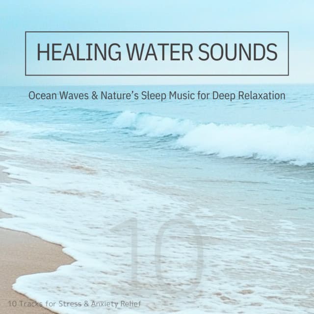 Healing Water Sounds: Ocean Waves & Nature's Sleep Music for Deep Relaxation - Ocean Waves for Deep Sleep