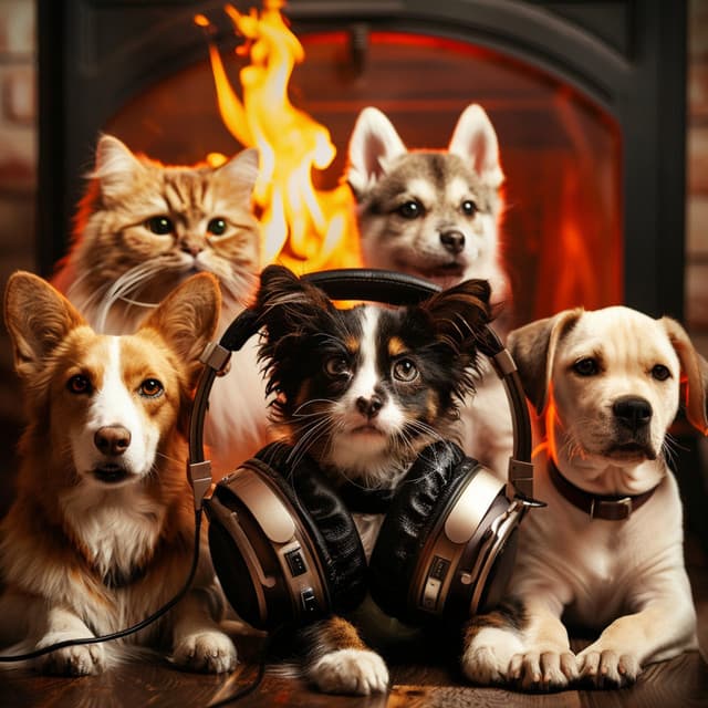 Fire Paws: Pets Calming Melodies - The Cat Relaxer