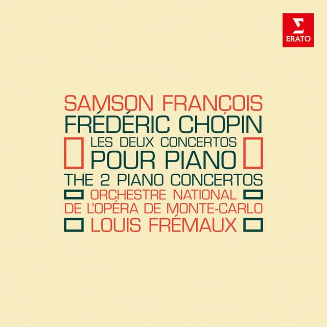 Chopin: Les deux concertos pour piano, Op. 11 & 21 - Frédéric Chopin