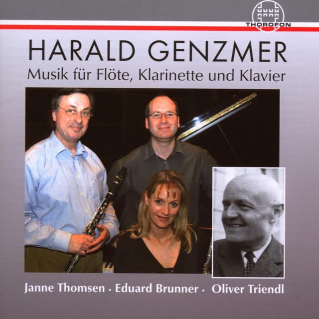 Harald Genzmer: Musik für Flöte, Klarinette und Klavier - Harald Genzmer
