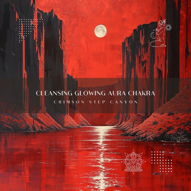 Cleansing Glowing Aura Chakra - Crimson Step Canyon