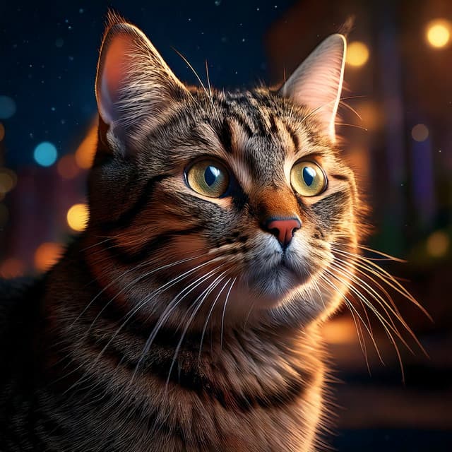 Cats' Peaceful Evening: Gentle Music Vibes - Cat Sleeping Music Project