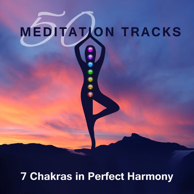 50 Meditation Tracks: 7 Chakras in Perfect Harmony, Songs for Deep Journey, Nature Sounds to Liberate Your Spirit - Chakra Balancing Music Oasis