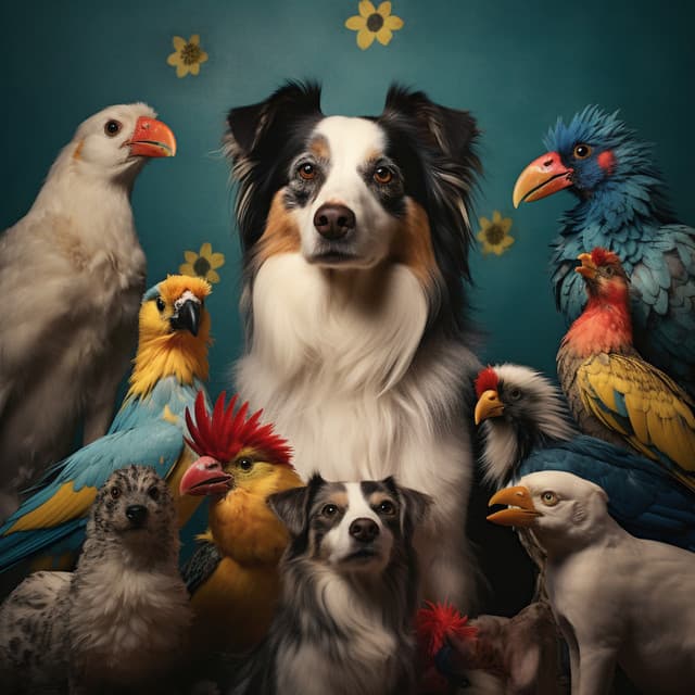 Furry Warmth: Pet-Friendly Fire Music - Soft Music