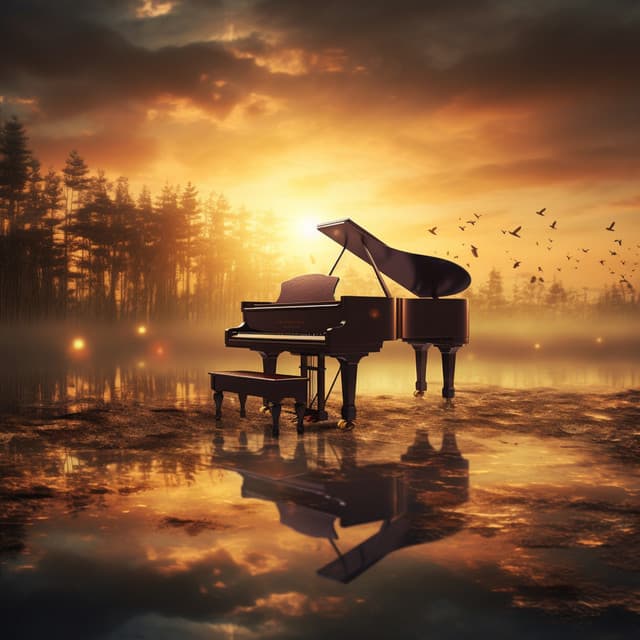 Piano Music: Rhythmic Solace - Piano Relaxation Music Masters