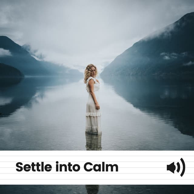 Settle into Calm - White Noise Rain