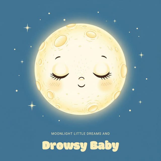 Moonlight Little Dreams and Drowsy Baby - Baby Lullaby Academy