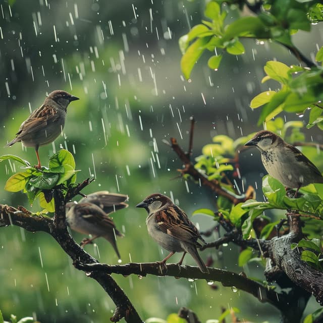 Soothing Binaural Sleep Sounds with Nature Birds and Rain - Miracle Sleep