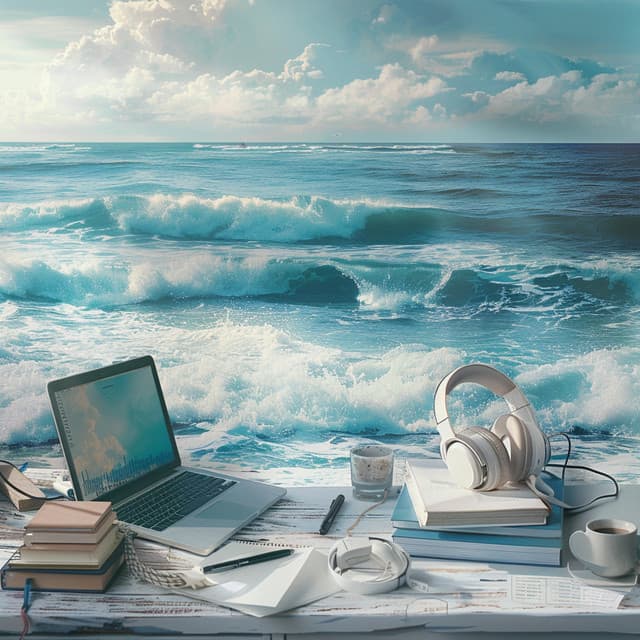 Ocean Clarity: Binaural Work Rhythms - Focus Frequency