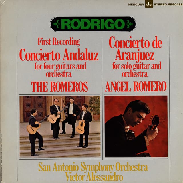 Rodrigo: Concierto Andaluz; Concierto de Aranjuez - Joaquín Rodrigo