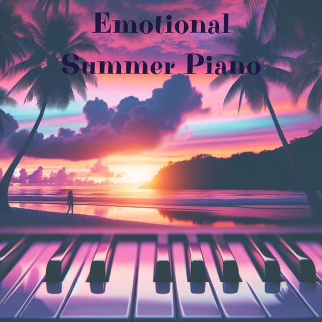 Emotional Summer Piano: Love in the Air, Intimacy and Total Stress Relief, Romantic Summer Jazz - Instrumental Jazz Music Ambient