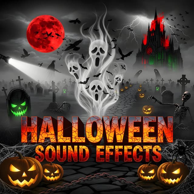 Haunted Graveyard Ambience of Hell - Halloween Sound Effects