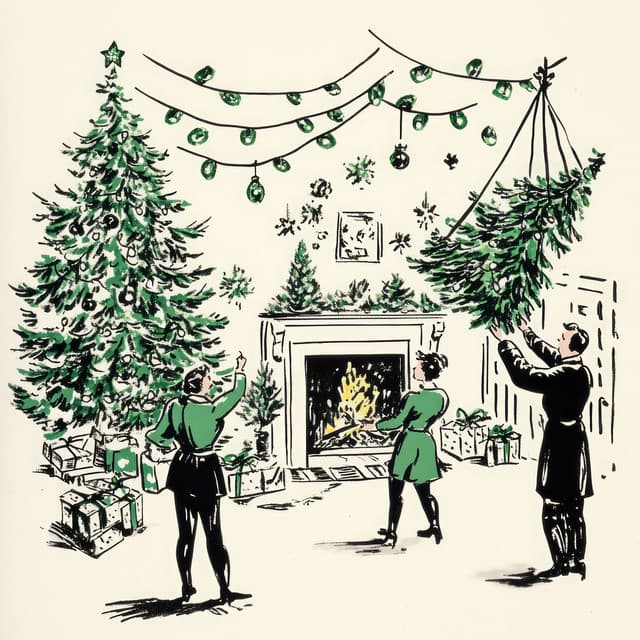 Holiday Hearth: Joyful Jingles - Christmas Music Background