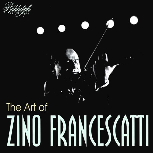 Paganini, Kreisler & Others: Works for Violin & Piano - Zino Francescatti