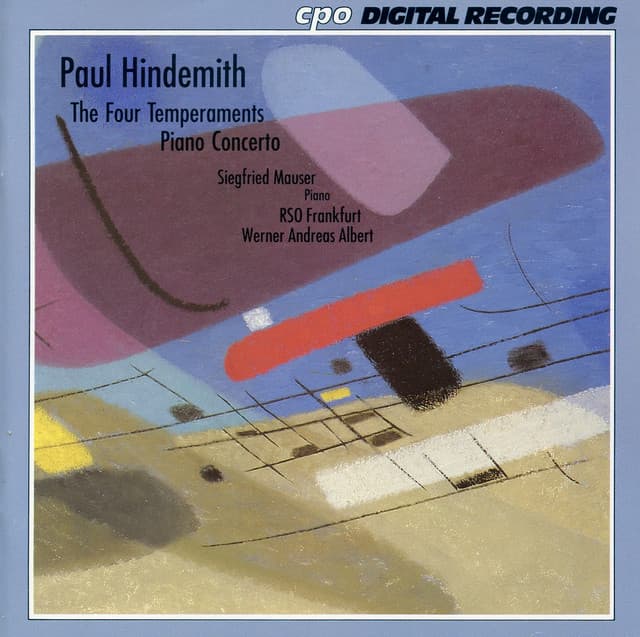 Hindemith: The 4 Temperaments - Piano Concerto - Paul Hindemith