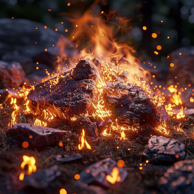 Nighttime Ember: Binaural Sounds for Sleep - Sleepaholics