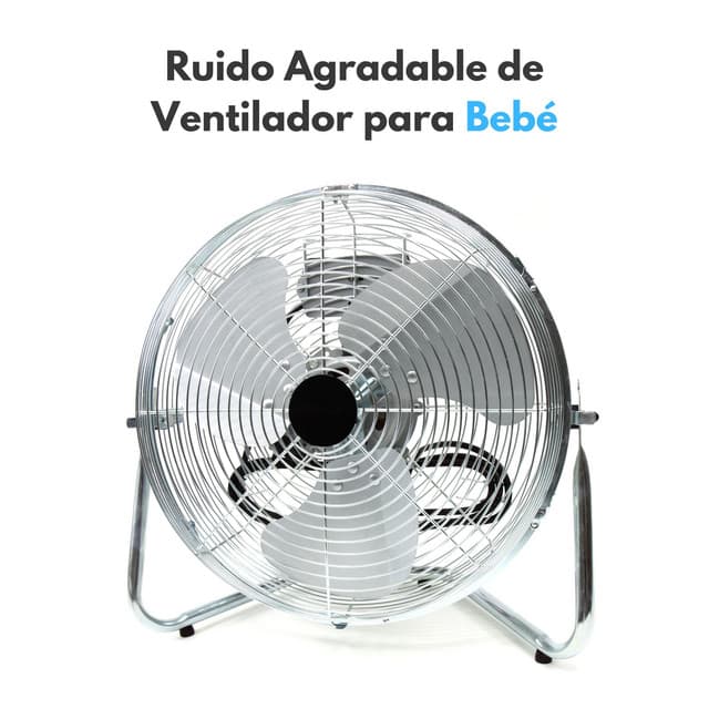Ruido Agradable De Ventilador Para Bebé - Bebé con ruido blanco durmiendo