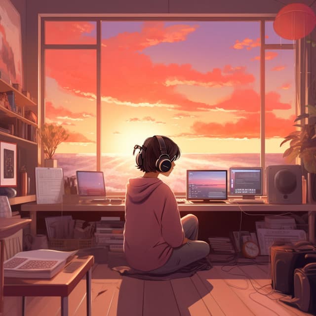 Esfuerzo Rítmico: Paisajes Sonoros Entre Olas Oceánicas - Música fácil de escuchar el domingo por la mañana