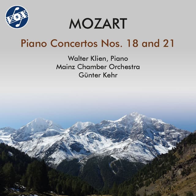 Mozart: Piano Concertos Nos. 18 & 21 - Wolfgang Amadeus Mozart