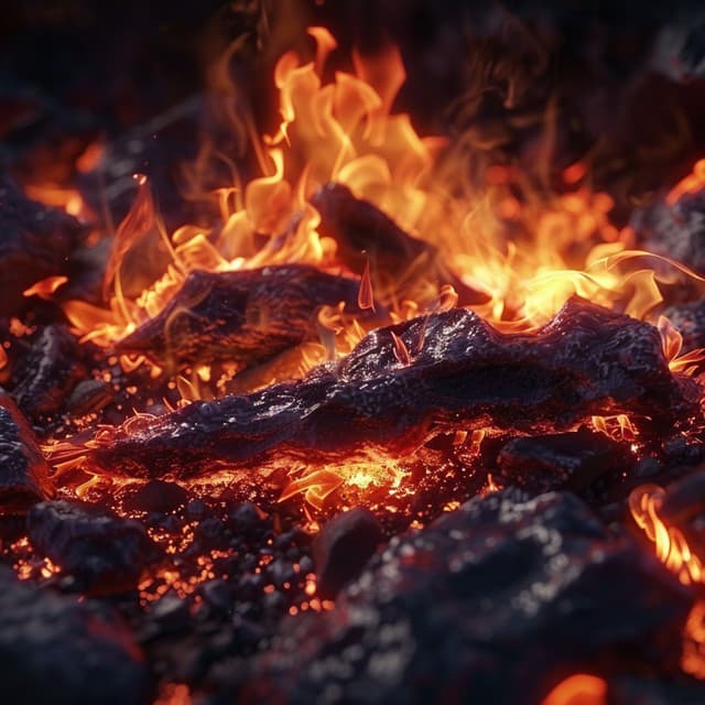 Ember Lullabies: Soothing Fire Music for Deep Sleep - Zen Sleep Music Master