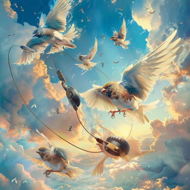 Wings and Echoes: Binaural Birds Melody - 78 72 Hz - Hertz-Hunters