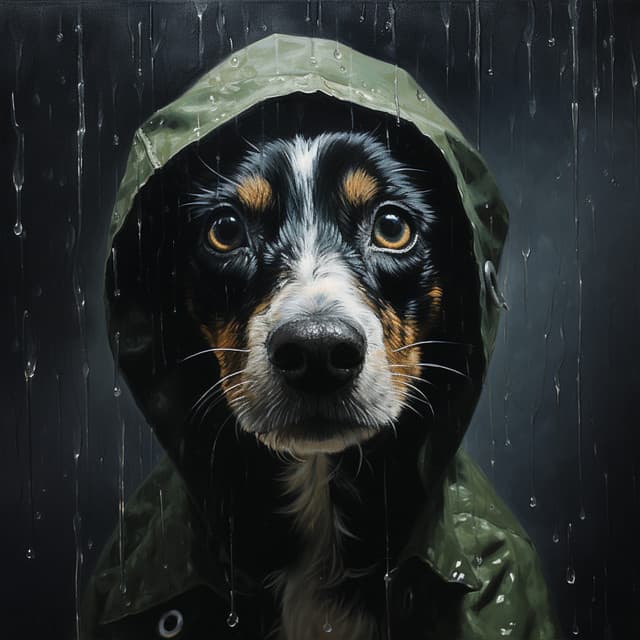 Serenata De Mascotas Con El Piano Lluvioso En Armonía - Piano y tormenta