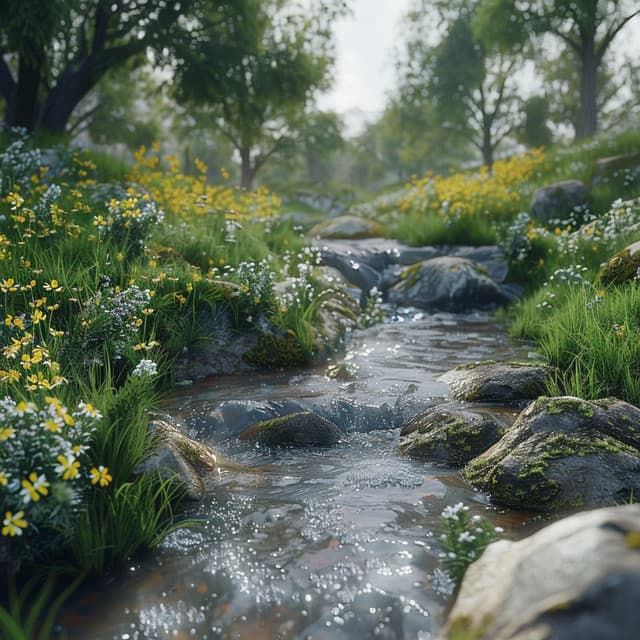 Binaural River: Calming Water for Sleep - Sleep Sound Factory