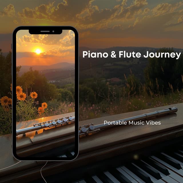 Piano & Flute Journey: Exploring Inner Peace - Portable Music Vibes