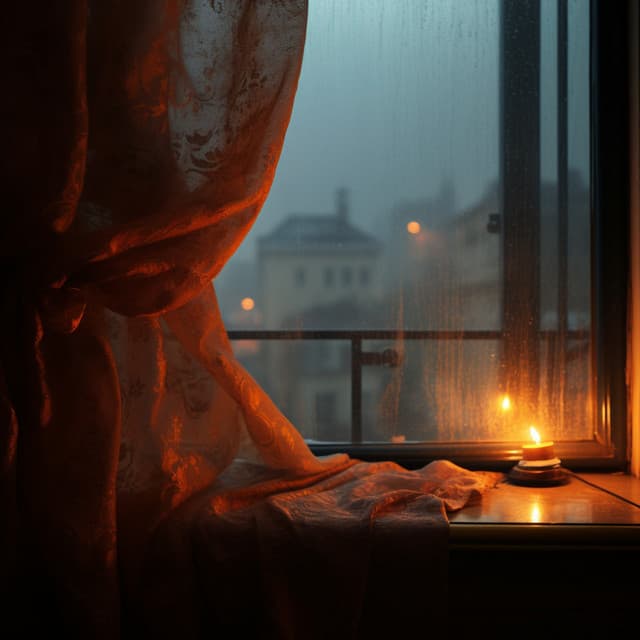 Rainstorm Reverie: Nature's Downpour Symphony - Calm Storm