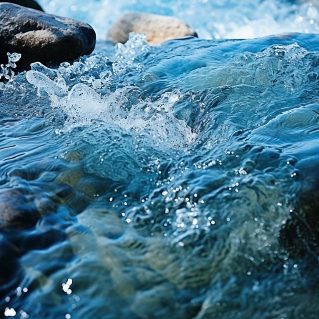 Aguas Perezosas: La Relajante Serenidad Del Río - Serie de sonidos de la naturaleza