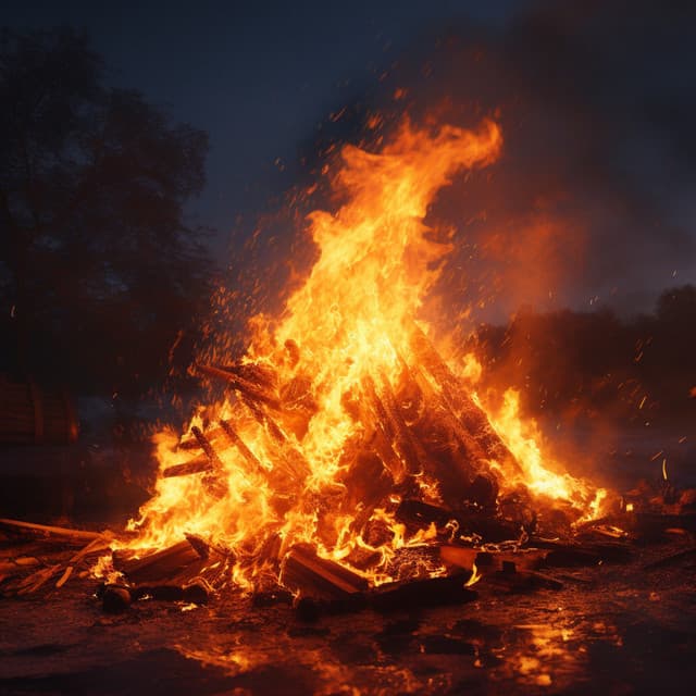 Flame's Focus: Productive Fireside Tunes - Some Music