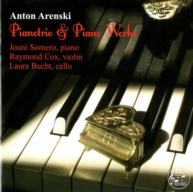 Arensky: Pianotrio & Piano Works - Anton Arensky