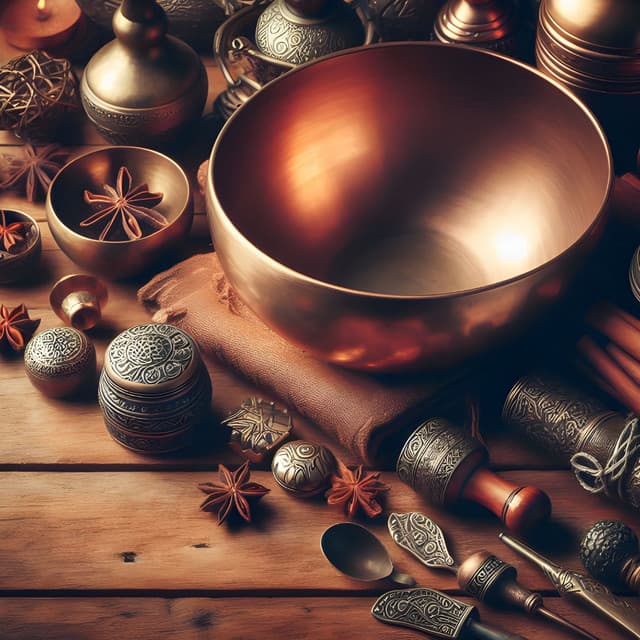 Reverberations of Tibetan Bowls - Ann Matia