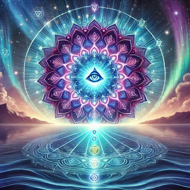 Third Eye Activation: Connect with Your Soul & Intuition, Chakra Frequency Meditation - Solfeggio Frequencies Tones