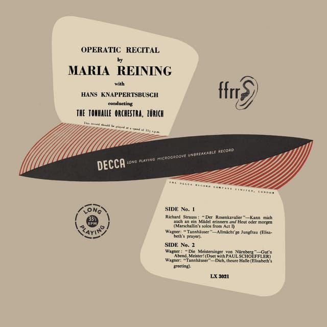 Wagner and Strauss Recital - Maria Reining