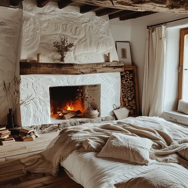 Calidez En Los Sueños: Música De Fuego Para Noches Tranquilas - Planeta somnoliento