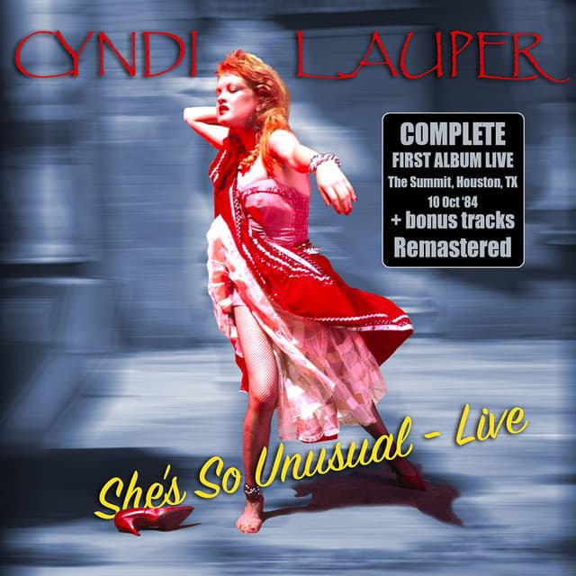 She's So Unusual - Live & Remastered + bonus tracks - Cyndi Lauper