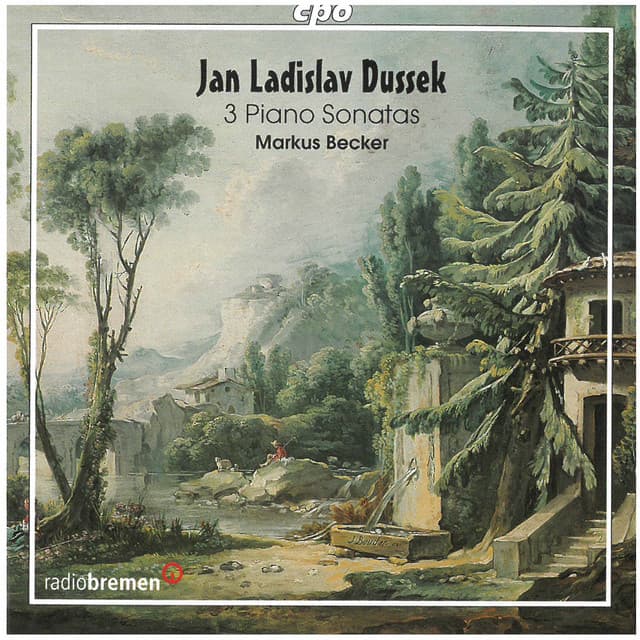 Dussek: 3 Piano Sonatas - Jan Ladislav Dussek