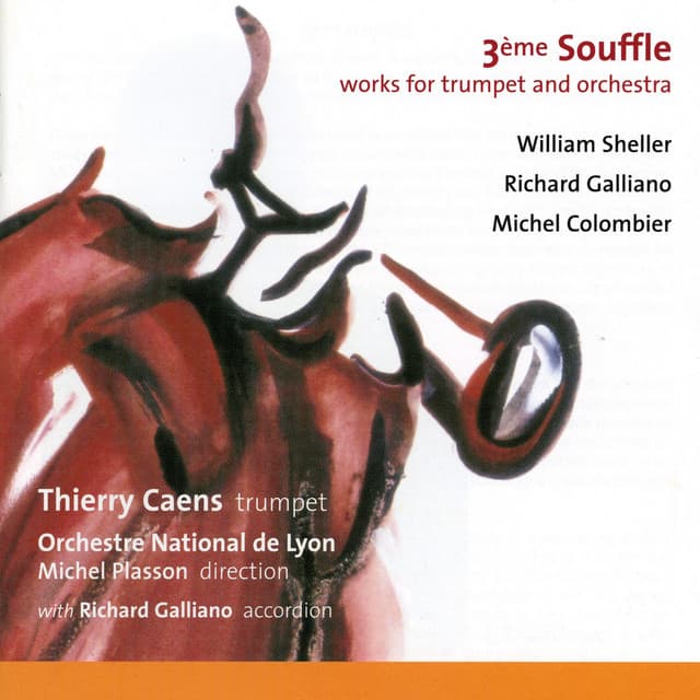 3ème souffle works for trumpet and orchestra - Thierry Caens