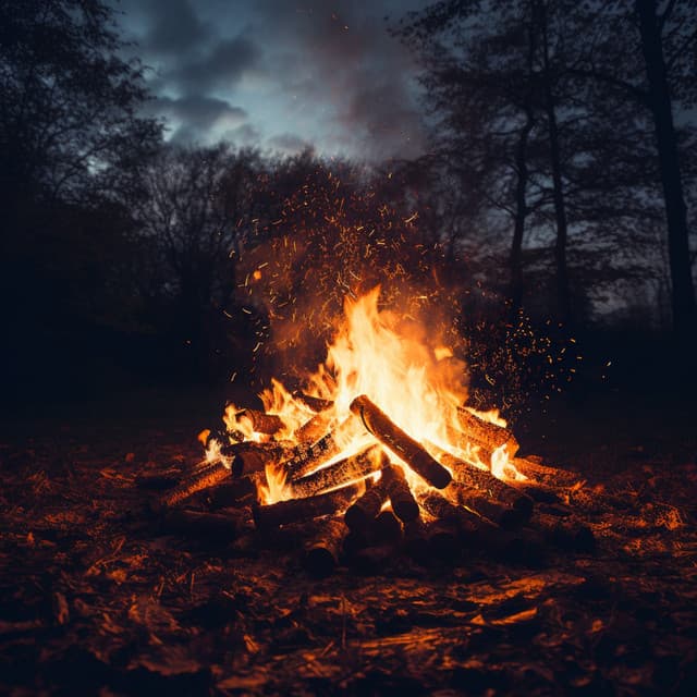 Sueño Armónico: Abrazo Musical De La Fogata - Aire relajante