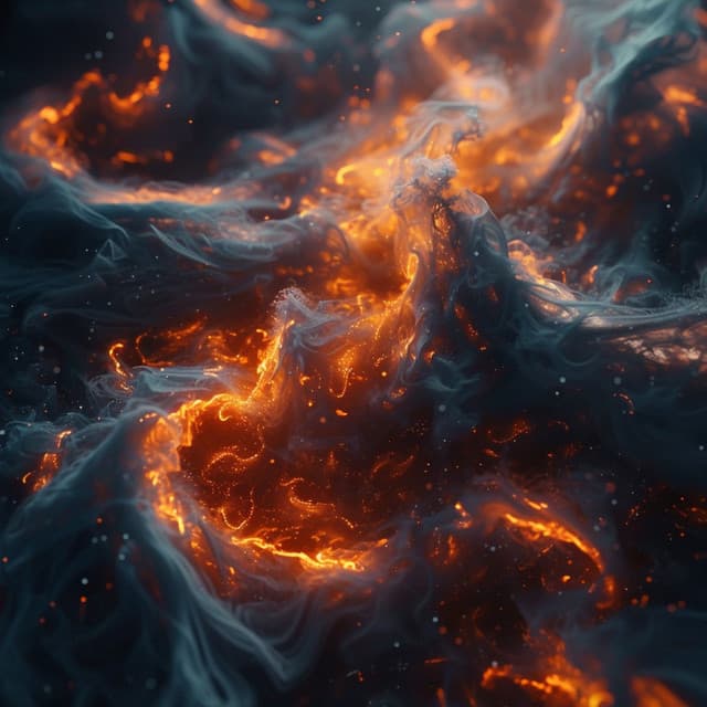 Warm Fire Binaural Tones for Yoga Flow - Spiritual Yoga