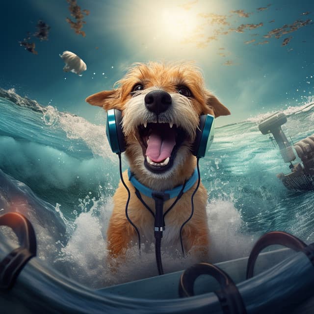Canine Waves: Ocean Melodies for Dogs - Calming for Dogs