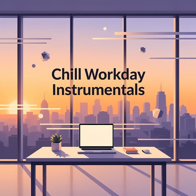 Uplifting Chill Work Music Focus Concentration - Music For Being Productive