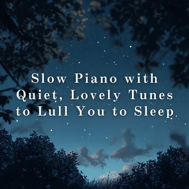 Slow Piano with Quiet, Lovely Tunes to Lull You to Sleep - Relax α Wave