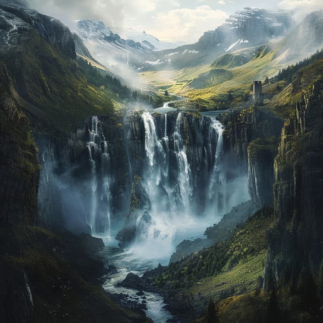 Ecos De Relajación Y Ríos: Sonidos Calmantes - Bienaventuranza